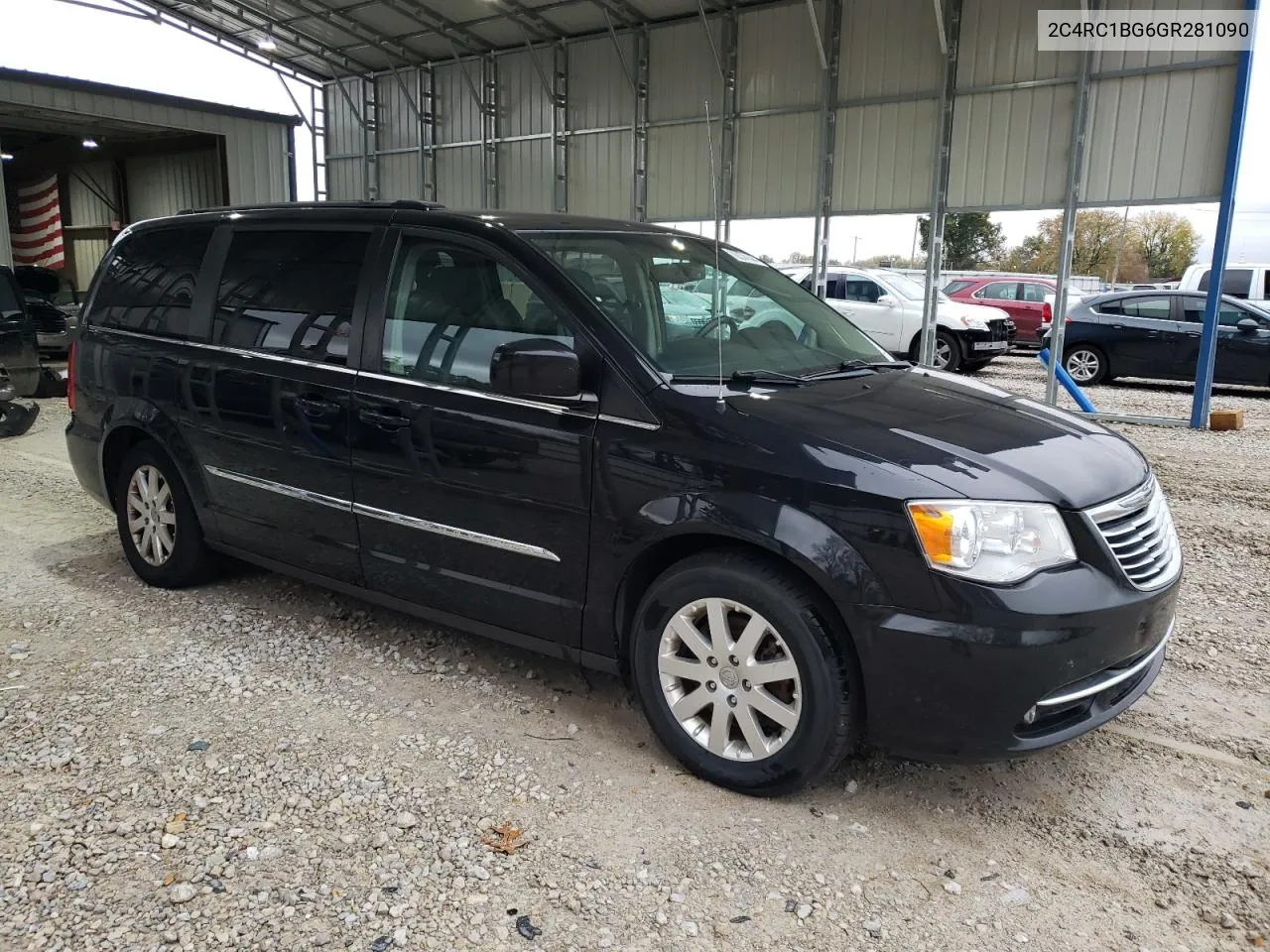 2016 Chrysler Town & Country Touring VIN: 2C4RC1BG6GR281090 Lot: 76374144