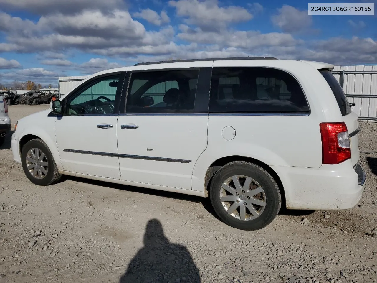 2016 Chrysler Town & Country Touring VIN: 2C4RC1BG6GR160155 Lot: 76591464