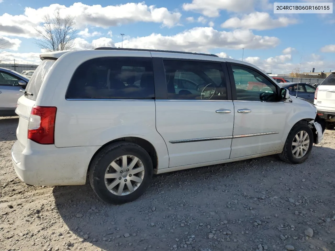 2016 Chrysler Town & Country Touring VIN: 2C4RC1BG6GR160155 Lot: 76591464