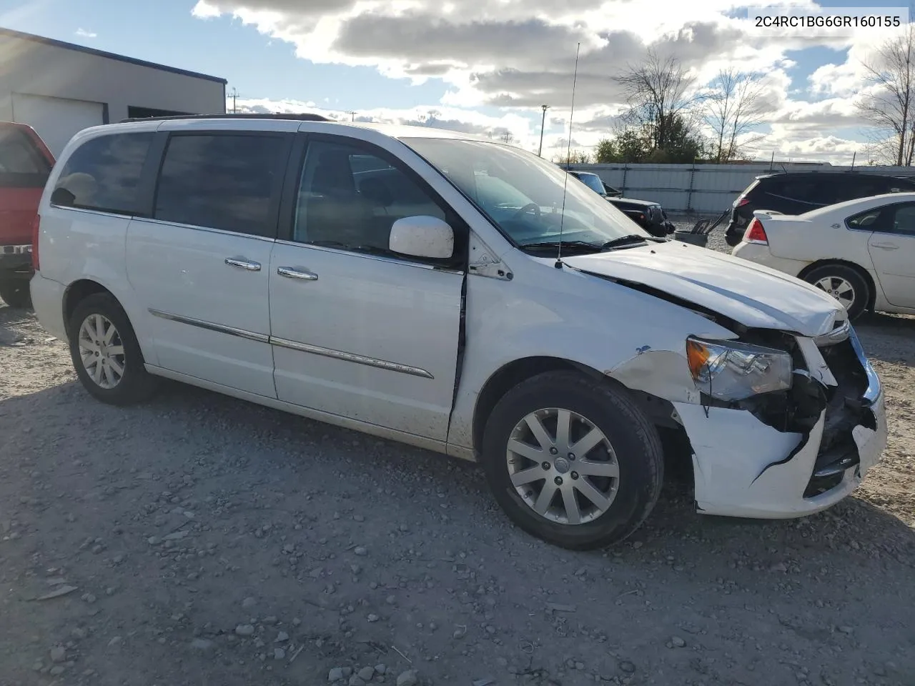 2016 Chrysler Town & Country Touring VIN: 2C4RC1BG6GR160155 Lot: 76591464