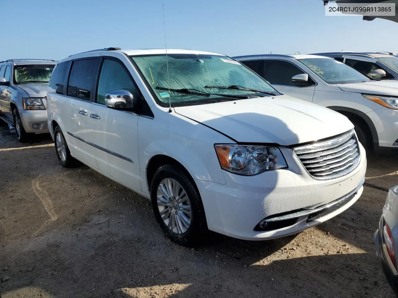 2016 Chrysler Town & Country Limited VIN: 2C4RC1JG9GR113865 Lot: 76767914