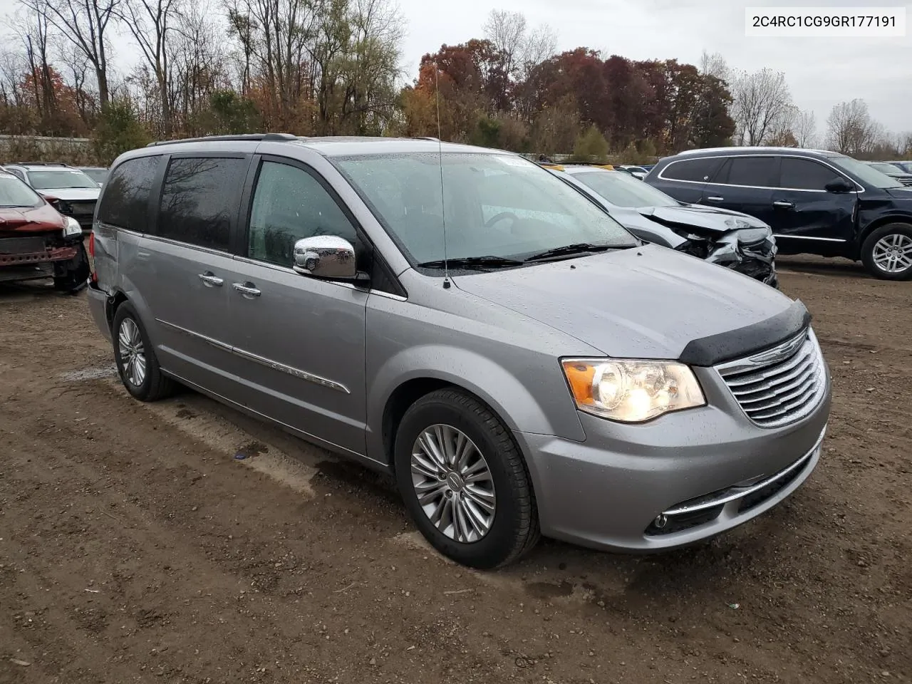 2016 Chrysler Town & Country Touring L VIN: 2C4RC1CG9GR177191 Lot: 76791384