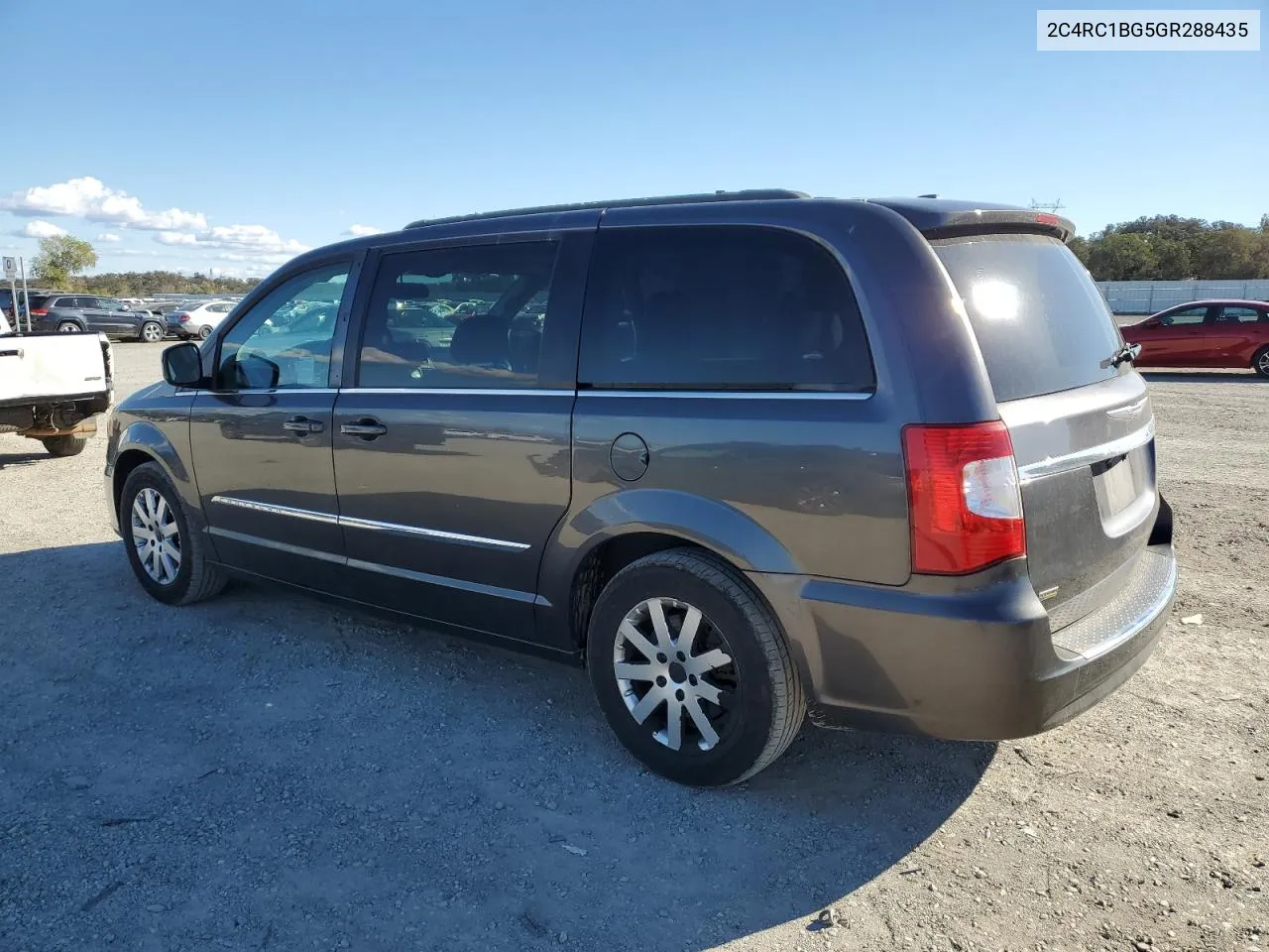 2016 Chrysler Town & Country Touring VIN: 2C4RC1BG5GR288435 Lot: 76831374