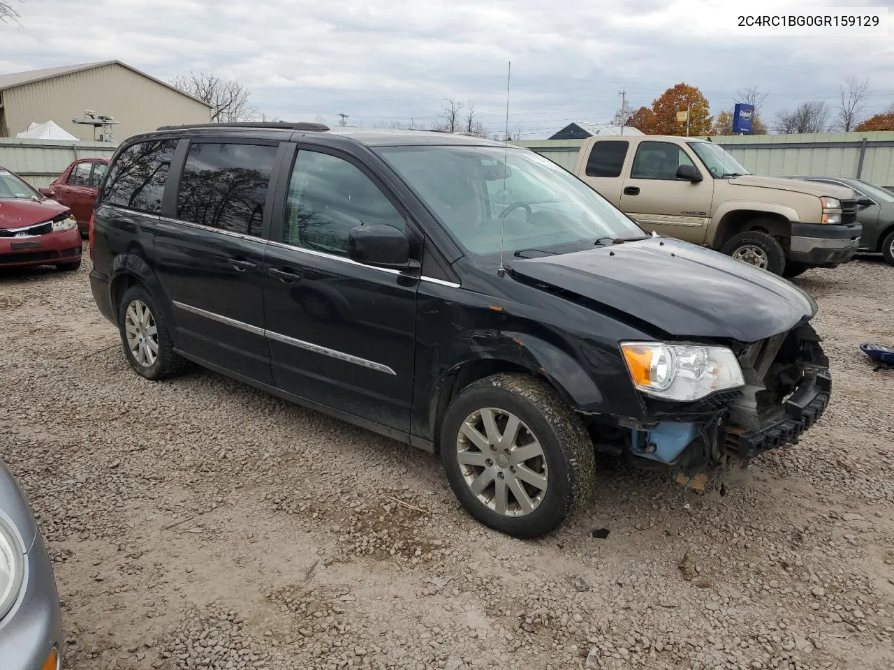 2016 Chrysler Town & Country Touring VIN: 2C4RC1BG0GR159129 Lot: 77186794