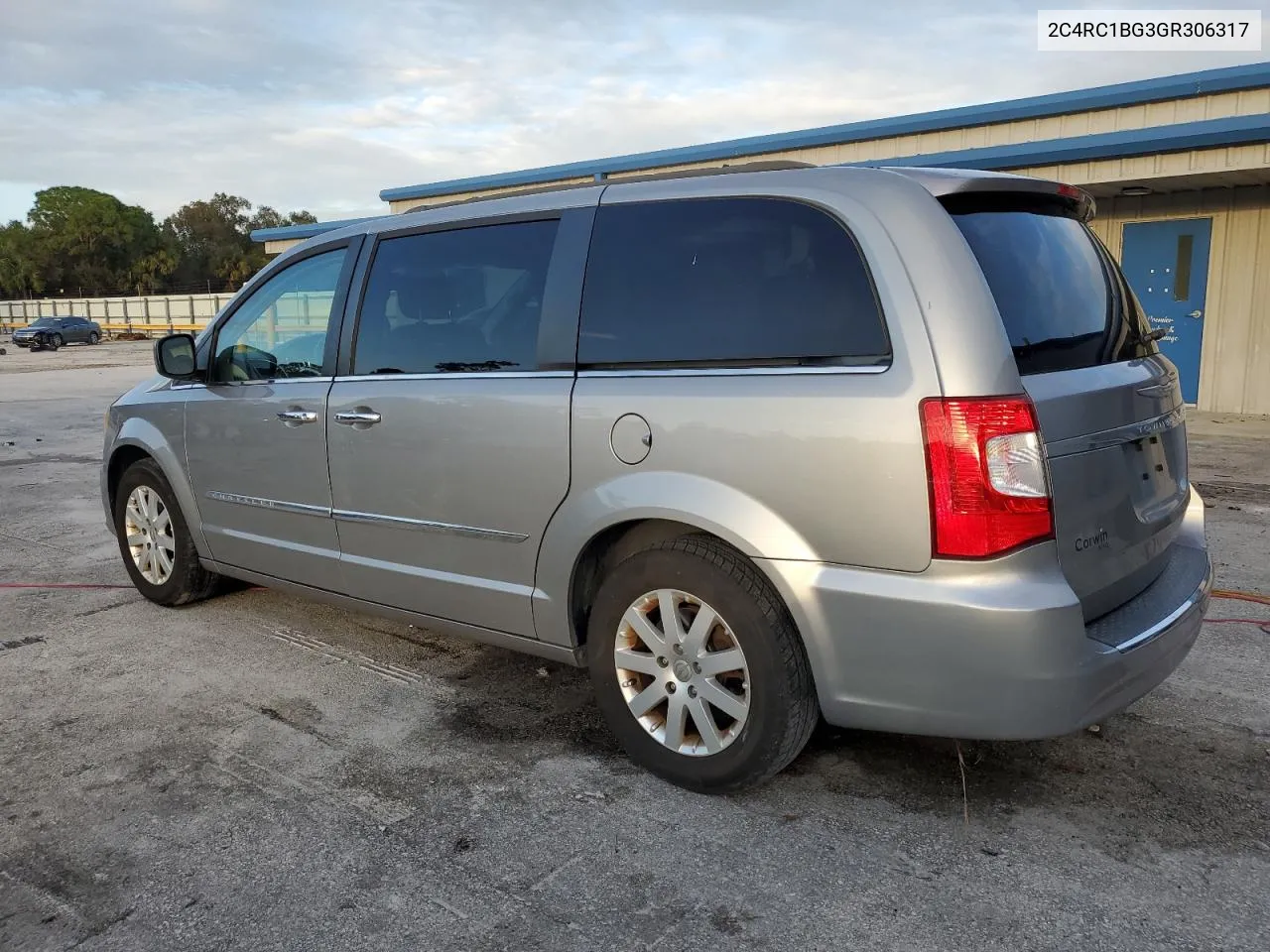 2016 Chrysler Town & Country Touring VIN: 2C4RC1BG3GR306317 Lot: 77499944