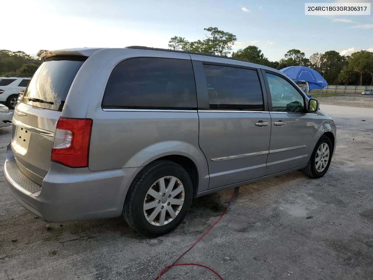 2016 Chrysler Town & Country Touring VIN: 2C4RC1BG3GR306317 Lot: 77499944