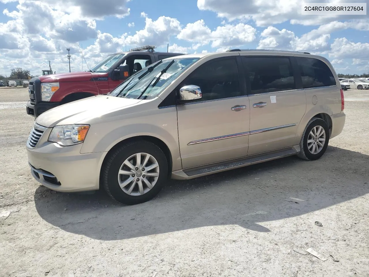 2016 Chrysler Town & Country Limited Platinum VIN: 2C4RC1GG8GR127604 Lot: 77874084