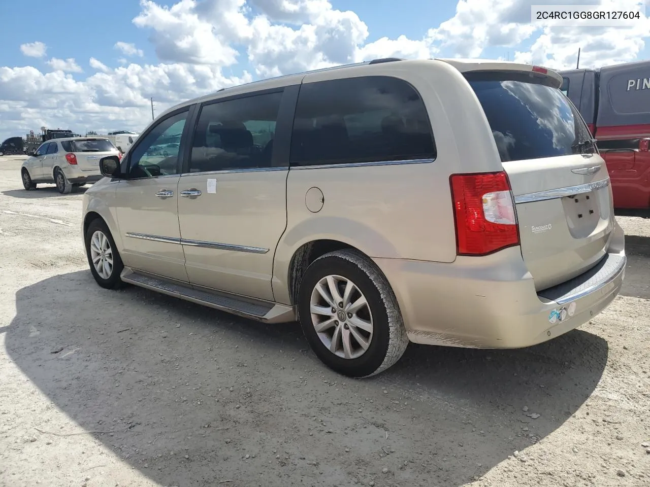 2016 Chrysler Town & Country Limited Platinum VIN: 2C4RC1GG8GR127604 Lot: 77874084