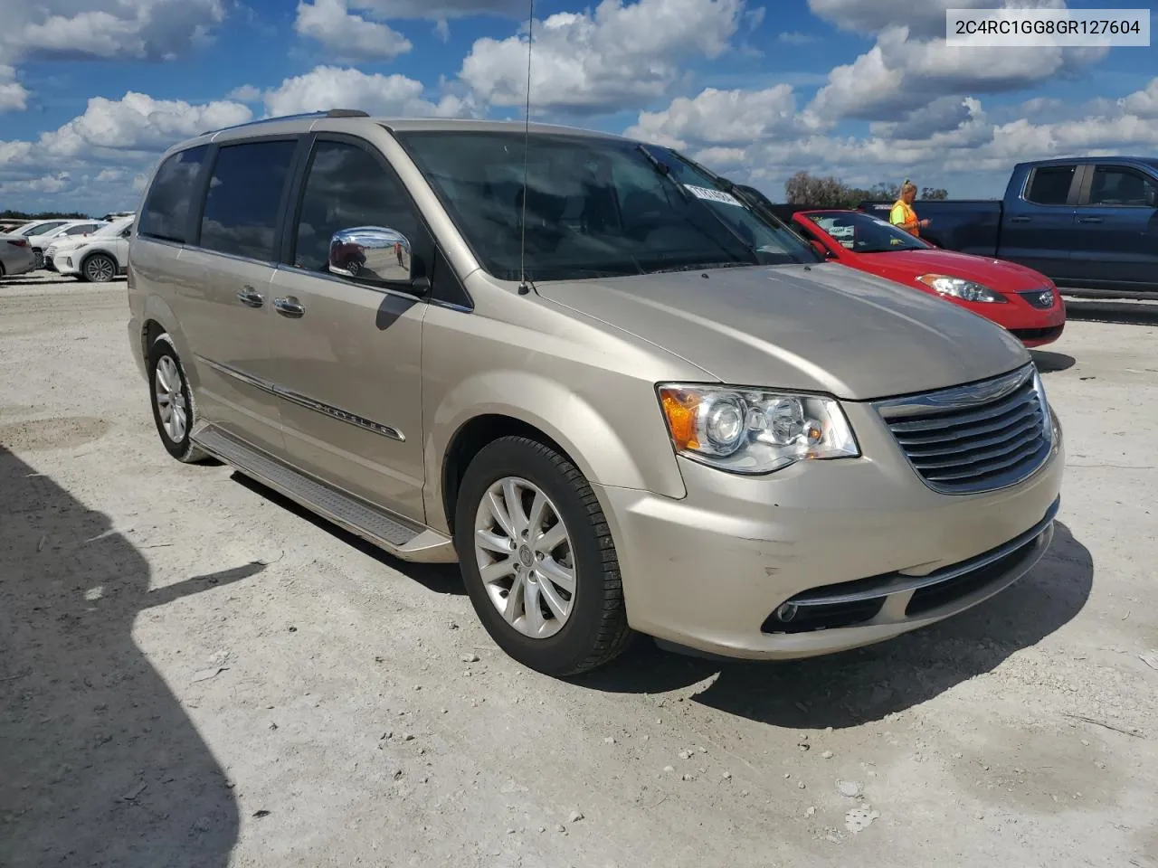 2016 Chrysler Town & Country Limited Platinum VIN: 2C4RC1GG8GR127604 Lot: 77874084