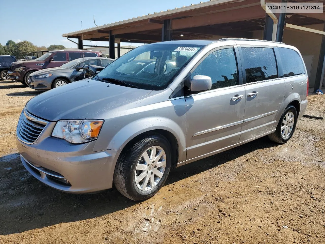 2016 Chrysler Town & Country Touring VIN: 2C4RC1BG1GR121814 Lot: 77978434