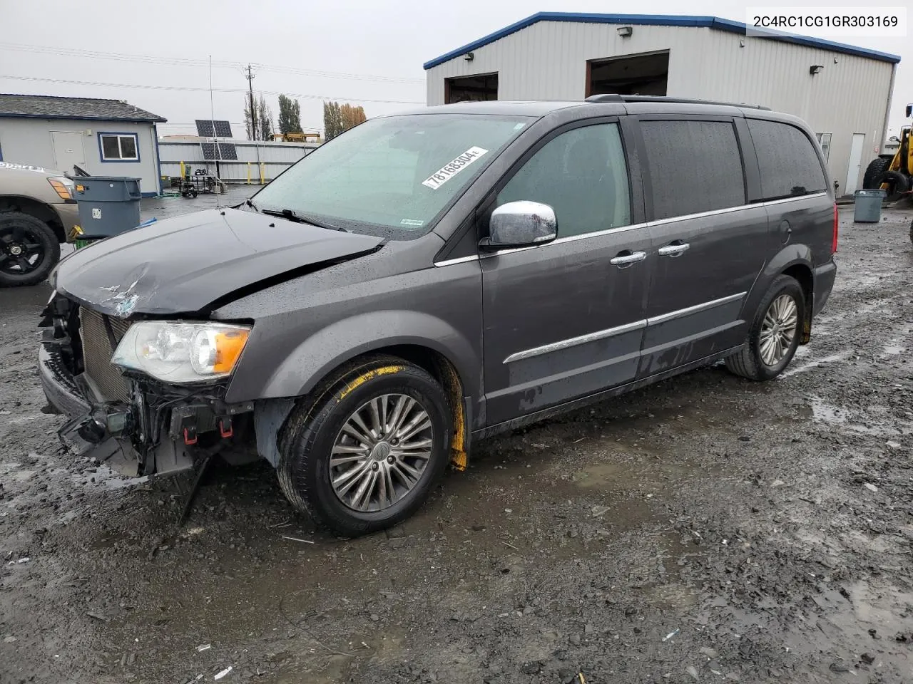 2016 Chrysler Town & Country Touring L VIN: 2C4RC1CG1GR303169 Lot: 78168304