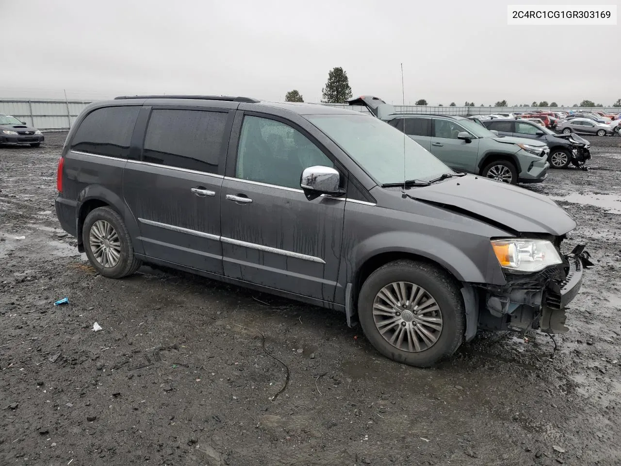 2016 Chrysler Town & Country Touring L VIN: 2C4RC1CG1GR303169 Lot: 78168304