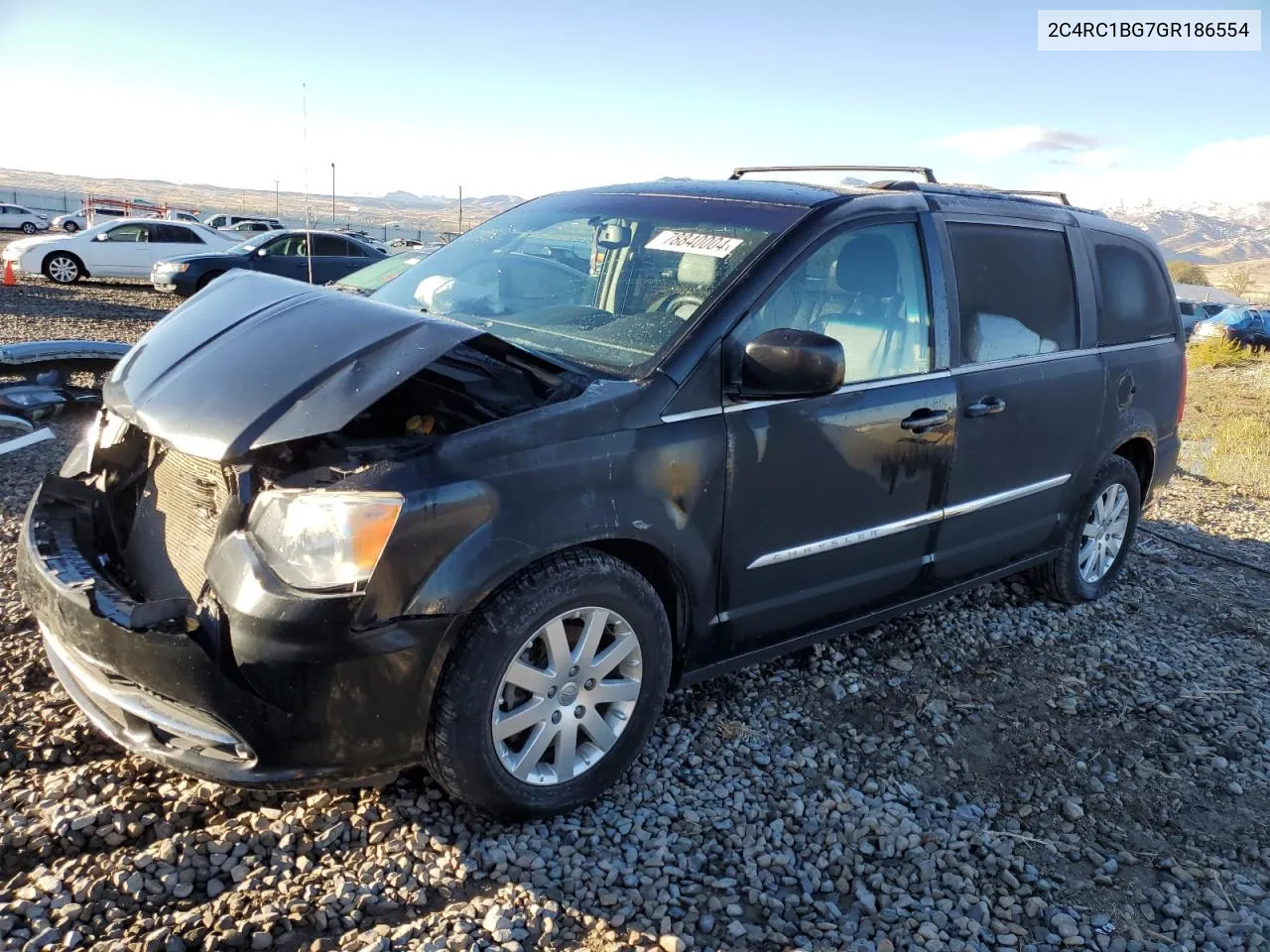 2016 Chrysler Town & Country Touring VIN: 2C4RC1BG7GR186554 Lot: 78840004