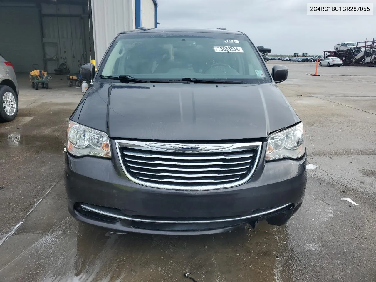 2016 Chrysler Town & Country Touring VIN: 2C4RC1BG1GR287055 Lot: 78853534