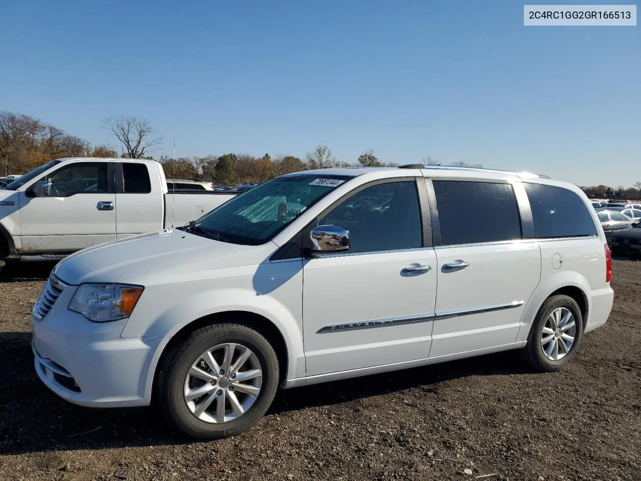 2016 Chrysler Town & Country Limited Platinum VIN: 2C4RC1GG2GR166513 Lot: 78981344