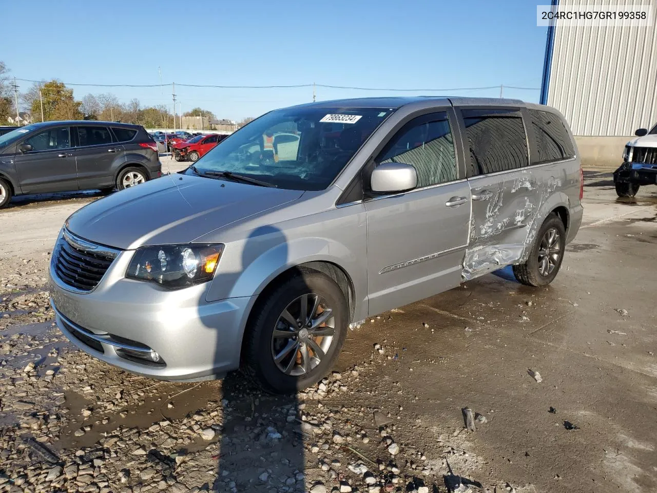 2016 Chrysler Town & Country S VIN: 2C4RC1HG7GR199358 Lot: 79863234