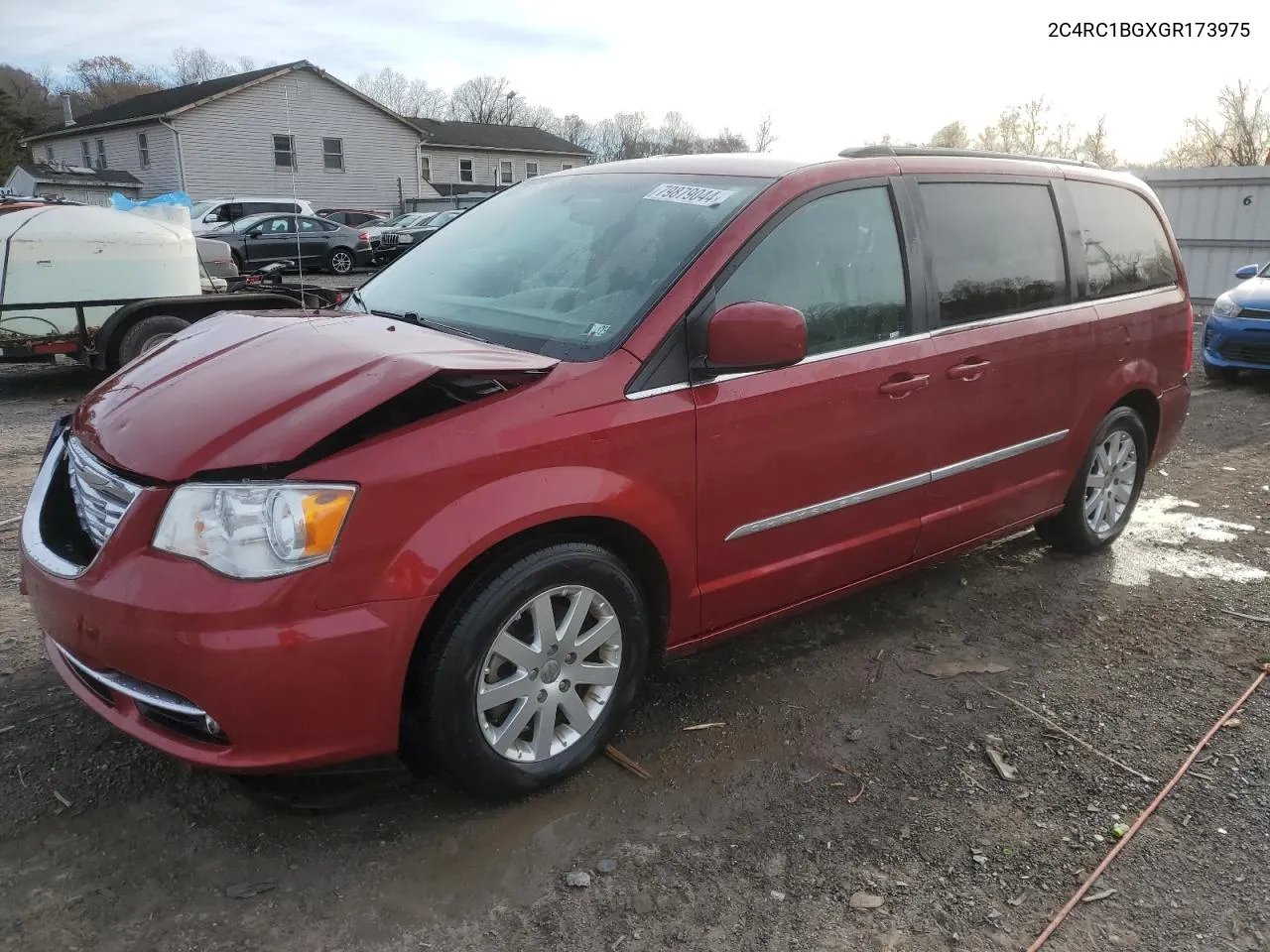 2016 Chrysler Town & Country Touring VIN: 2C4RC1BGXGR173975 Lot: 79879044