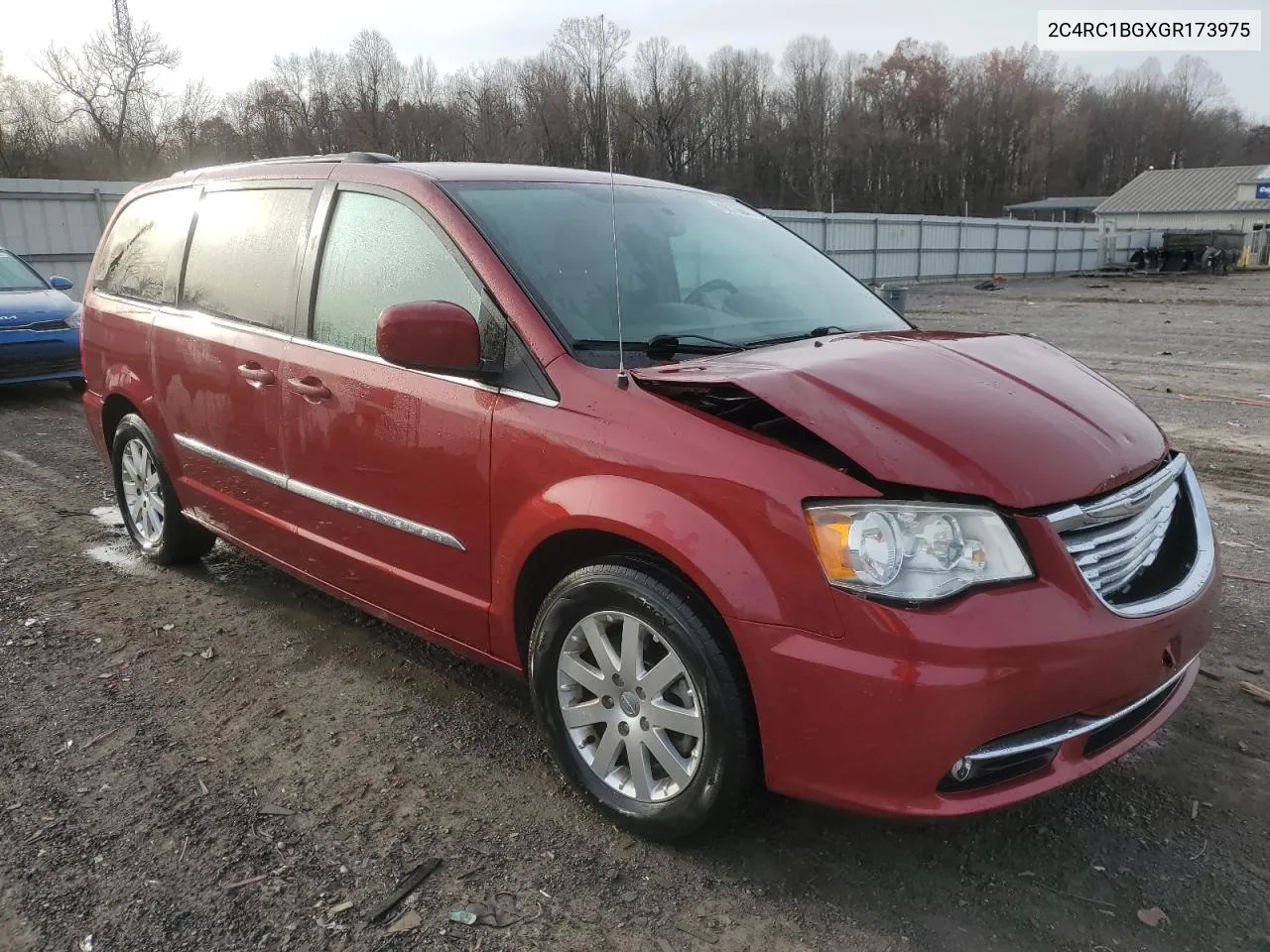 2016 Chrysler Town & Country Touring VIN: 2C4RC1BGXGR173975 Lot: 79879044