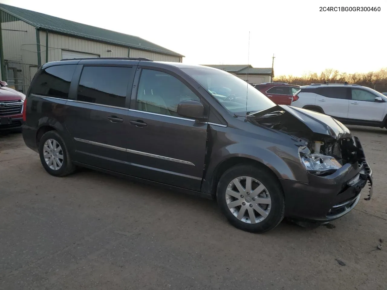 2016 Chrysler Town & Country Touring VIN: 2C4RC1BG0GR300460 Lot: 80124794