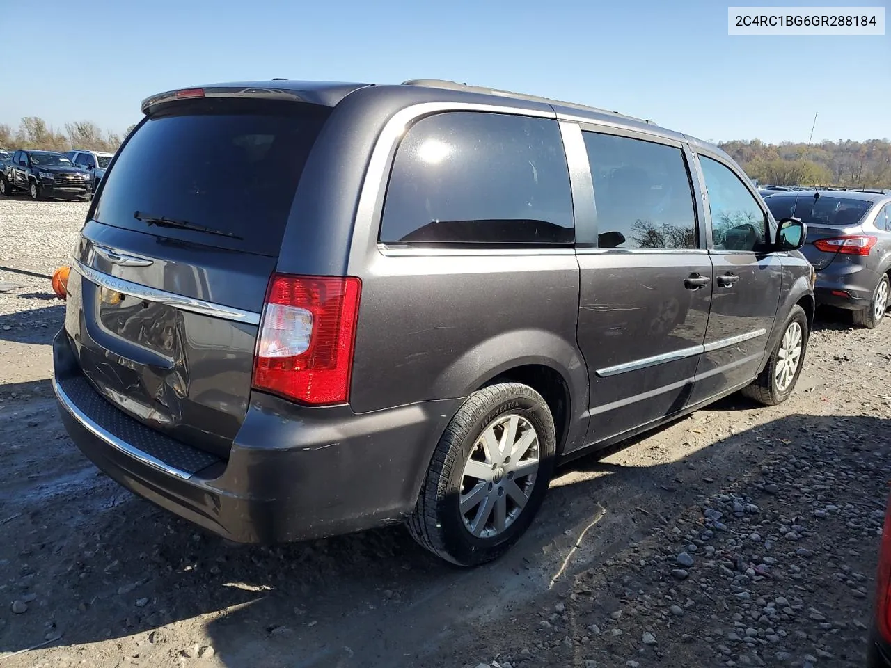 2016 Chrysler Town & Country Touring VIN: 2C4RC1BG6GR288184 Lot: 80168624