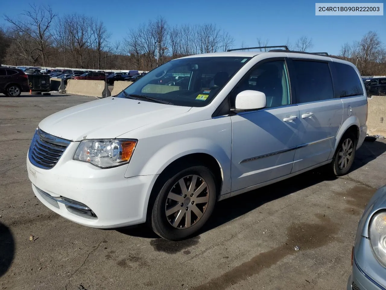 2016 Chrysler Town & Country Touring VIN: 2C4RC1BG9GR222003 Lot: 80253684