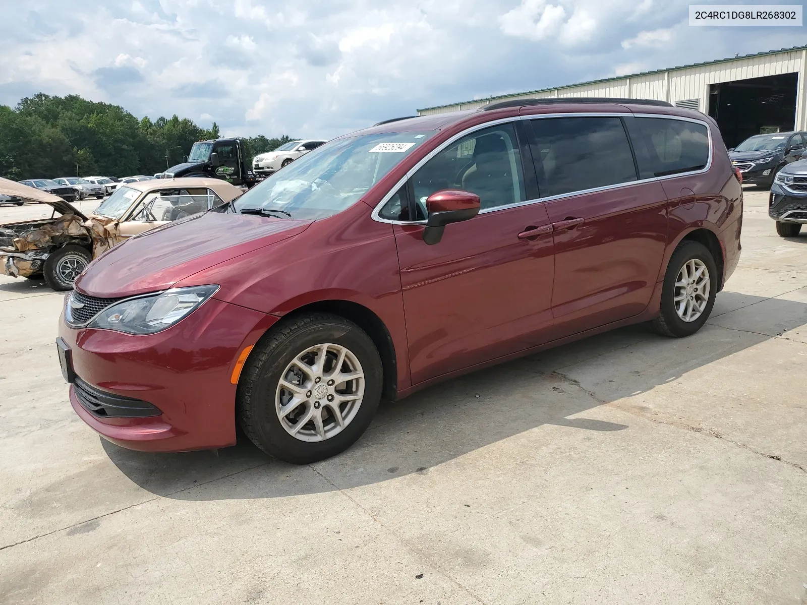 2020 Chrysler Voyager Lxi VIN: 2C4RC1DG8LR268302 Lot: 66926094