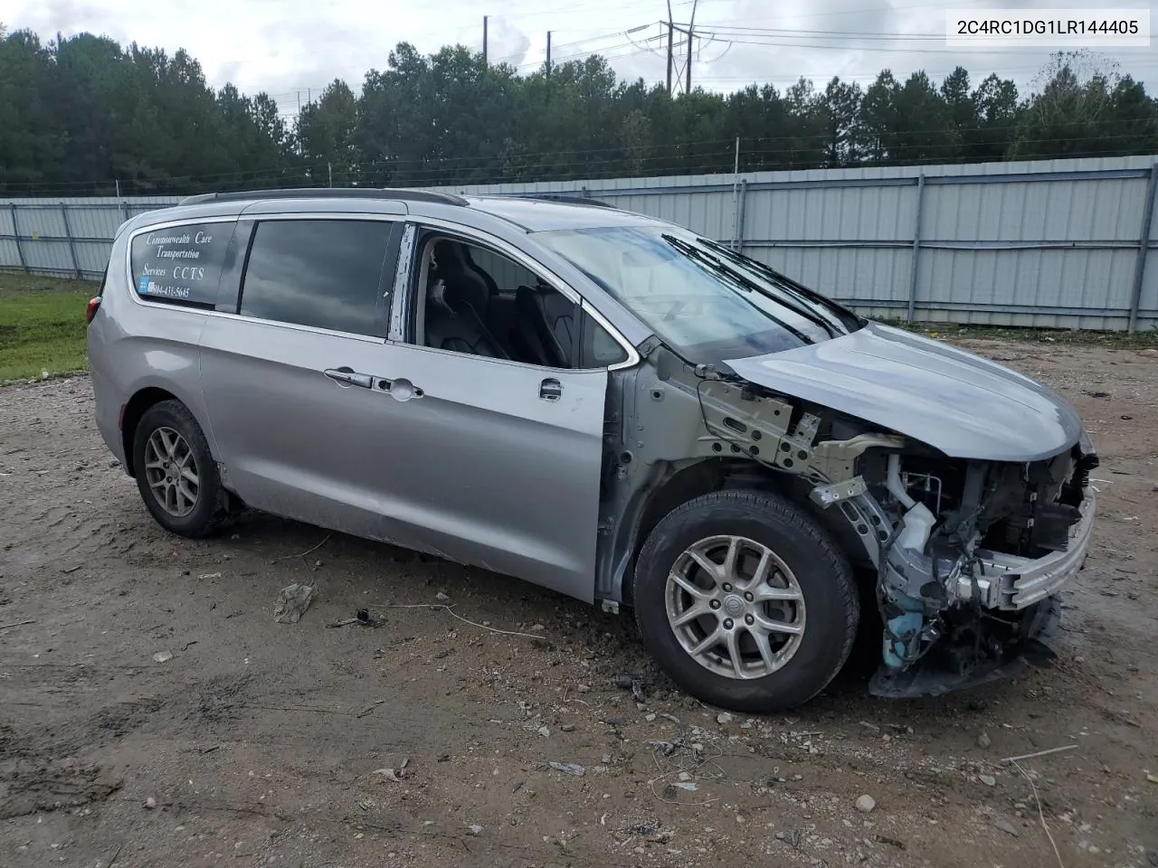 2020 Chrysler Voyager Lxi VIN: 2C4RC1DG1LR144405 Lot: 72122964