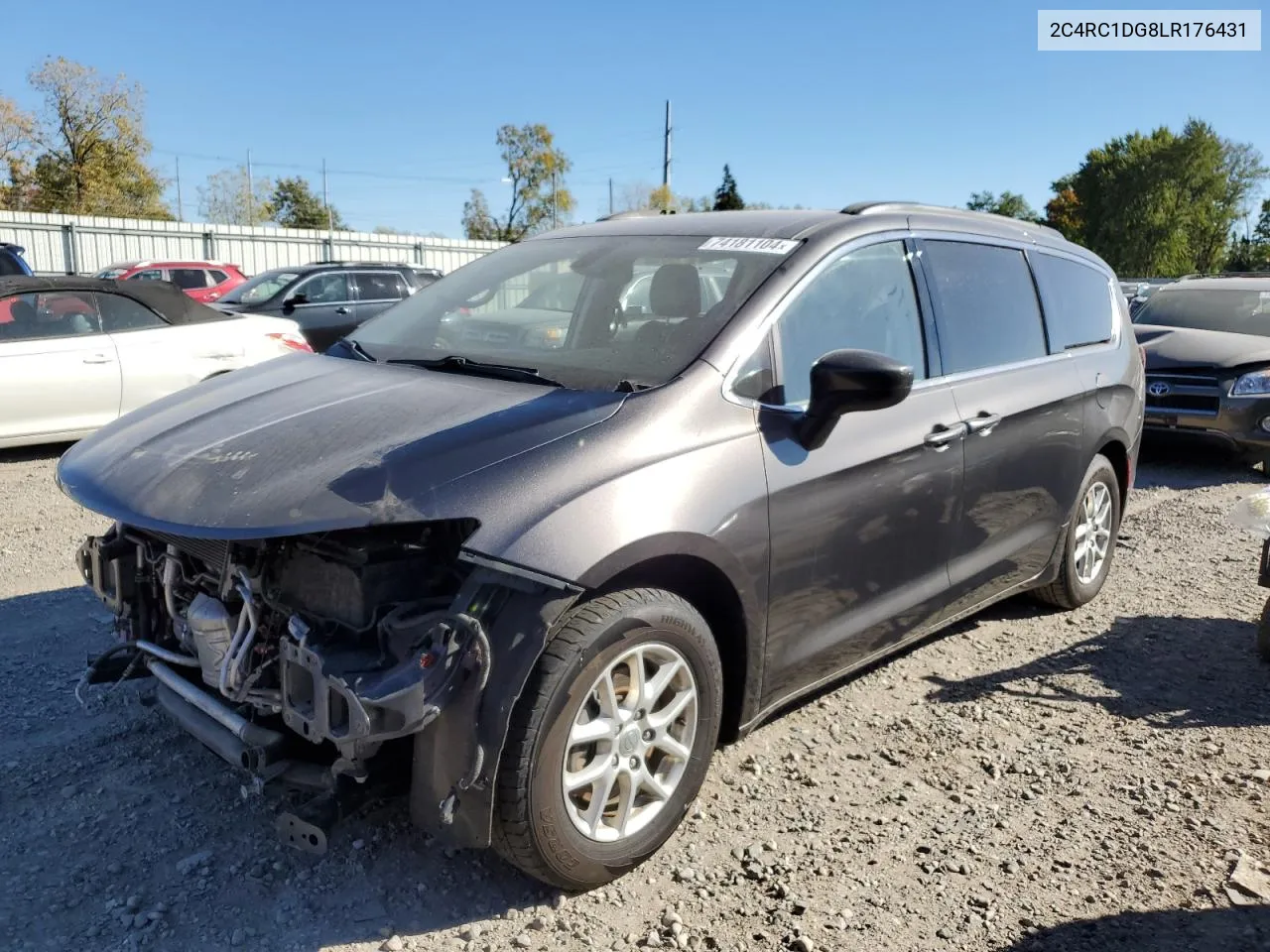 2020 Chrysler Voyager Lxi VIN: 2C4RC1DG8LR176431 Lot: 74181104