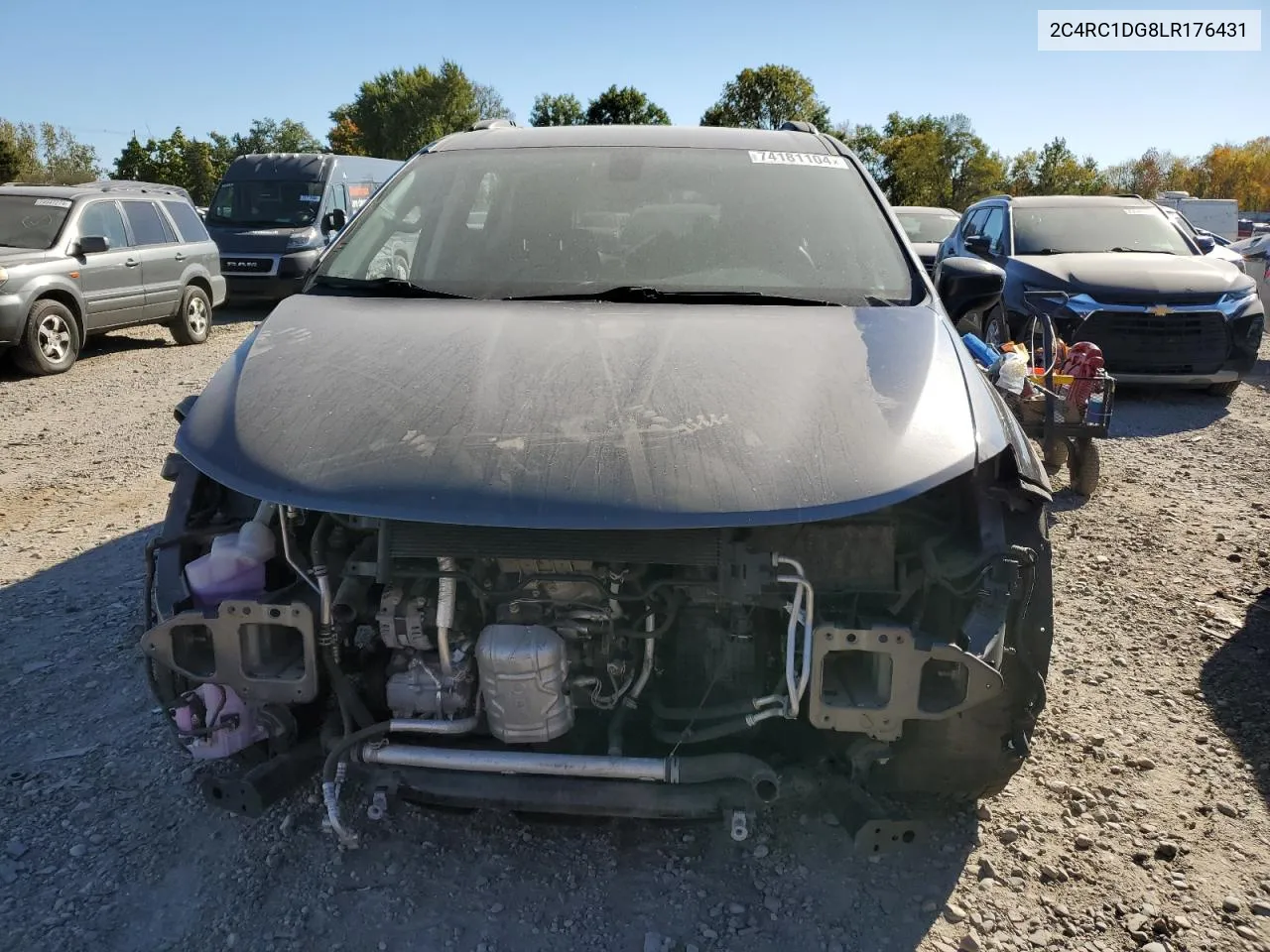 2020 Chrysler Voyager Lxi VIN: 2C4RC1DG8LR176431 Lot: 74181104