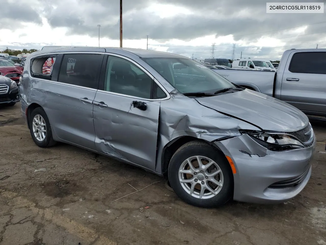 2020 Chrysler Voyager Lx VIN: 2C4RC1CG5LR118519 Lot: 75869474