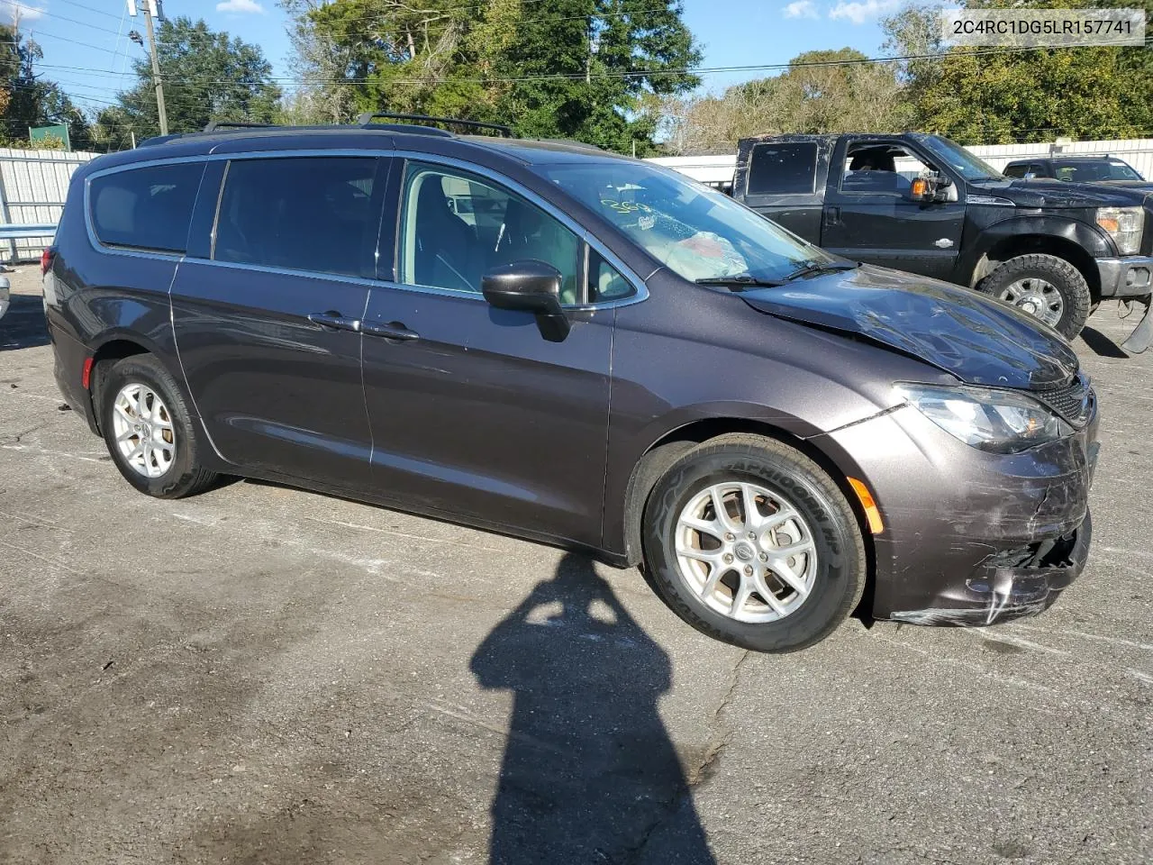 2020 Chrysler Voyager Lxi VIN: 2C4RC1DG5LR157741 Lot: 77004274