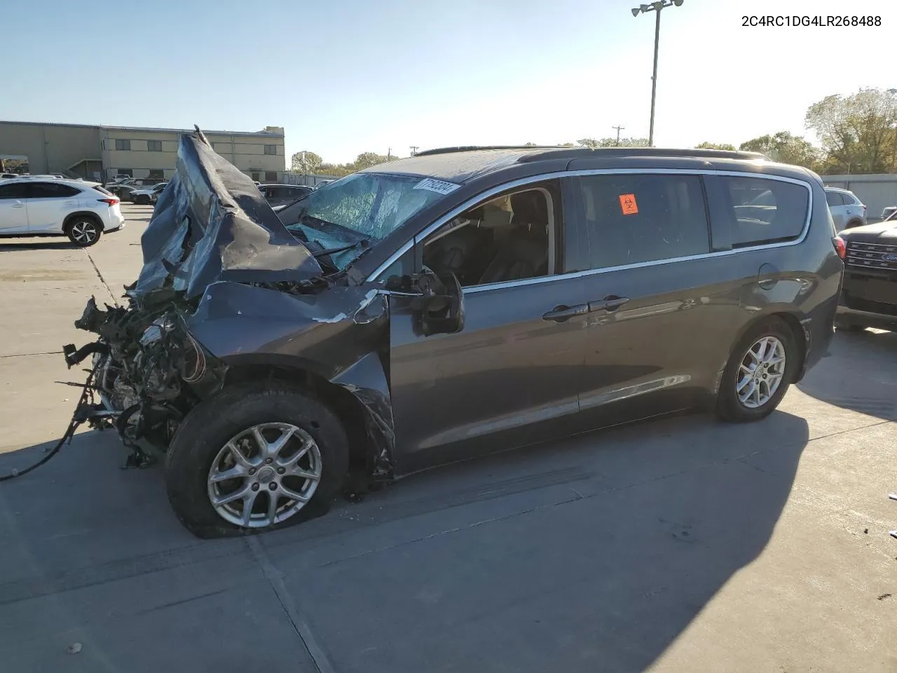 2020 Chrysler Voyager Lxi VIN: 2C4RC1DG4LR268488 Lot: 77192304