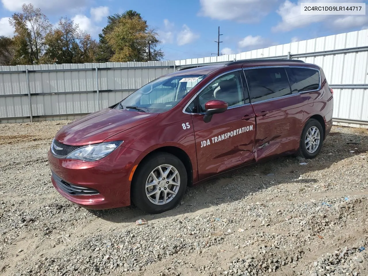 2020 Chrysler Voyager Lxi VIN: 2C4RC1DG9LR144717 Lot: 78239724