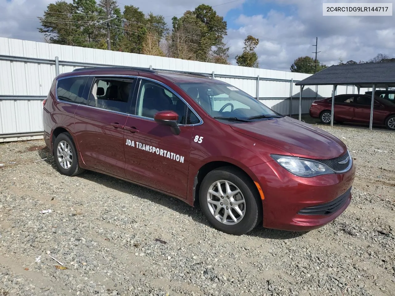 2020 Chrysler Voyager Lxi VIN: 2C4RC1DG9LR144717 Lot: 78239724