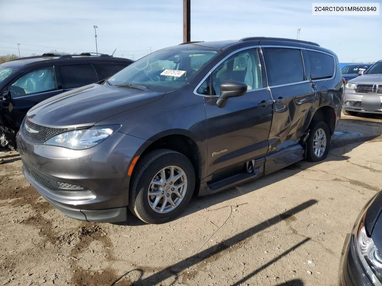 2021 Chrysler Voyager Lxi VIN: 2C4RC1DG1MR603840 Lot: 52375724