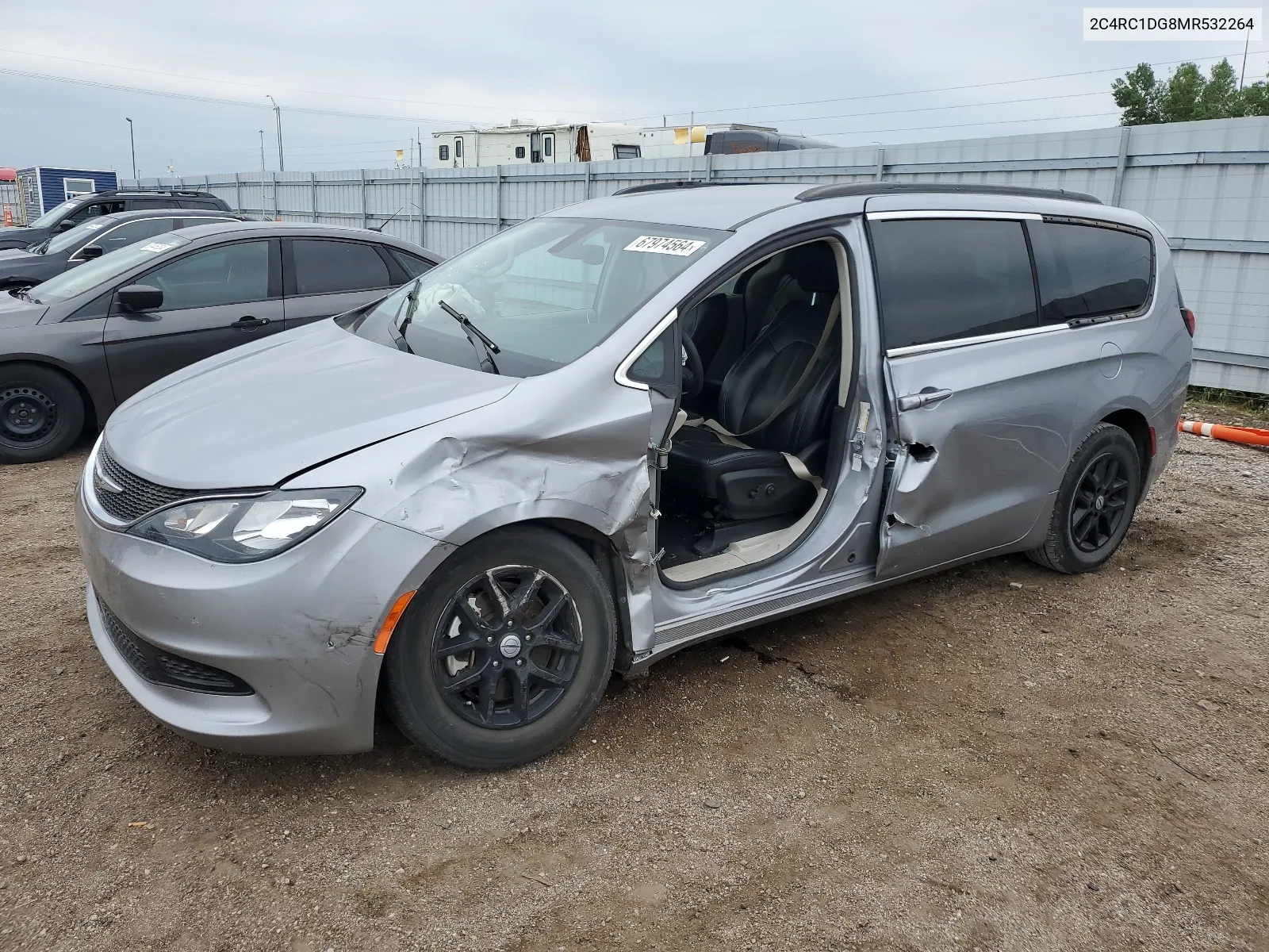 2021 Chrysler Voyager Lxi VIN: 2C4RC1DG8MR532264 Lot: 67974564