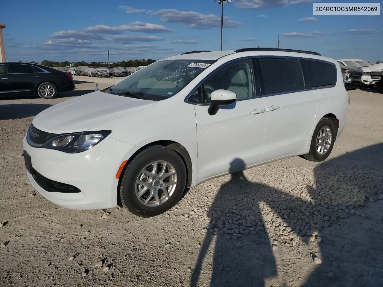 2021 Chrysler Voyager Lxi VIN: 2C4RC1DG5MR542069 Lot: 77668544