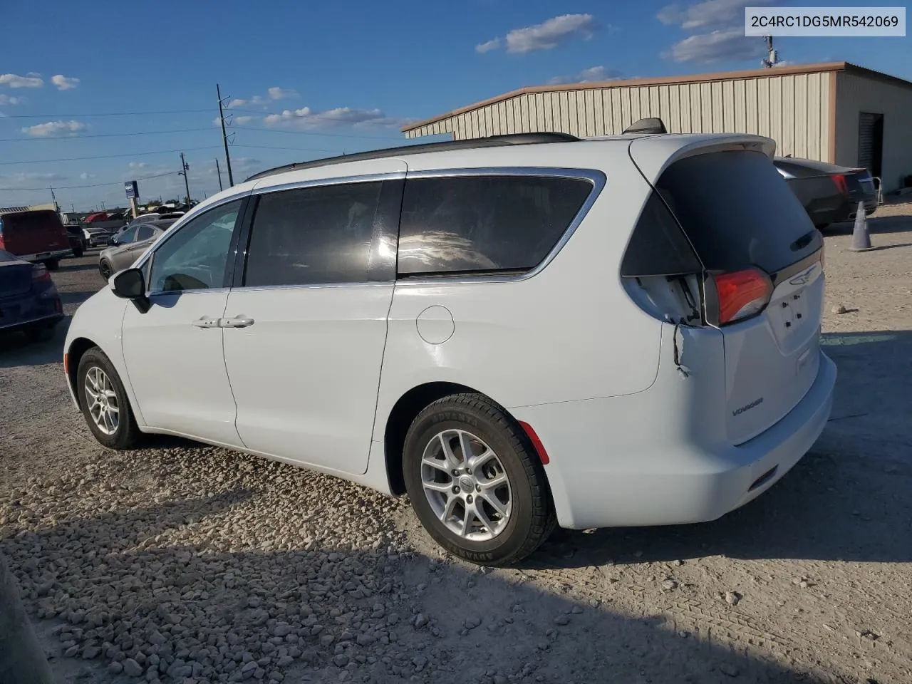 2021 Chrysler Voyager Lxi VIN: 2C4RC1DG5MR542069 Lot: 77668544