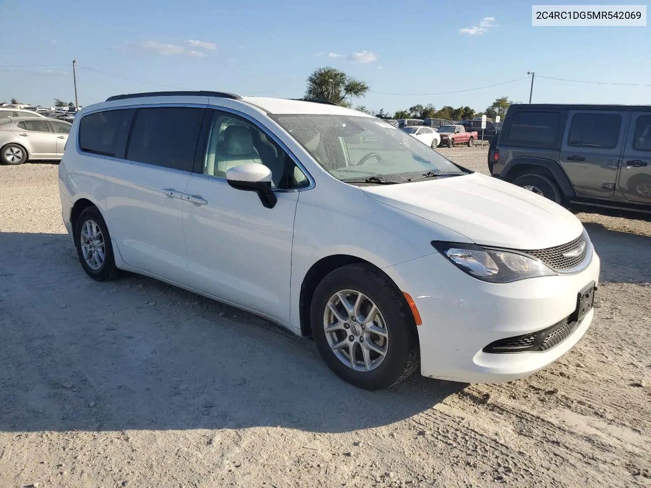 2021 Chrysler Voyager Lxi VIN: 2C4RC1DG5MR542069 Lot: 77668544