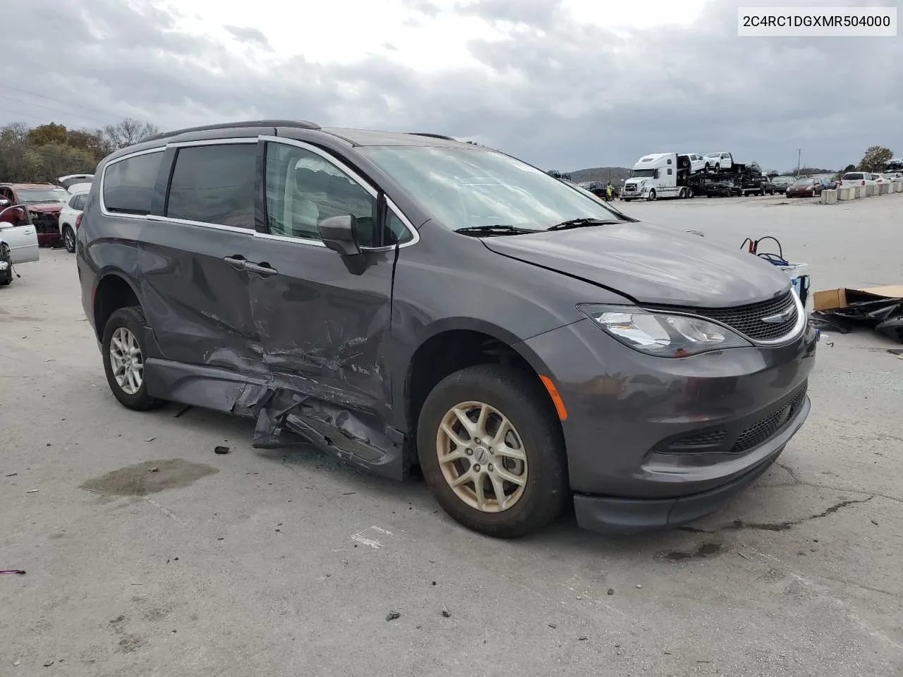 2021 Chrysler Voyager Lxi VIN: 2C4RC1DGXMR504000 Lot: 77730904