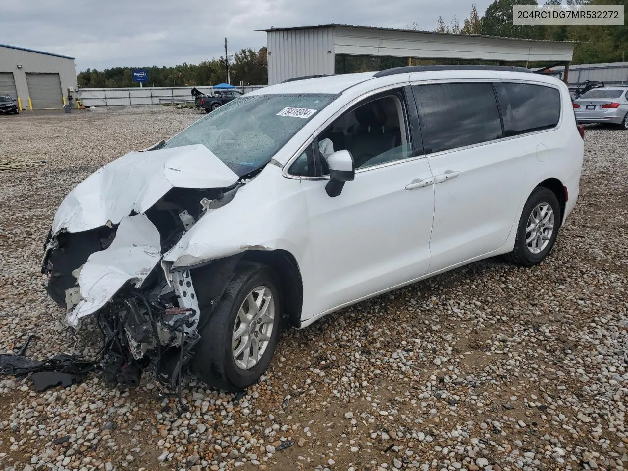 2021 Chrysler Voyager Lxi VIN: 2C4RC1DG7MR532272 Lot: 79418904