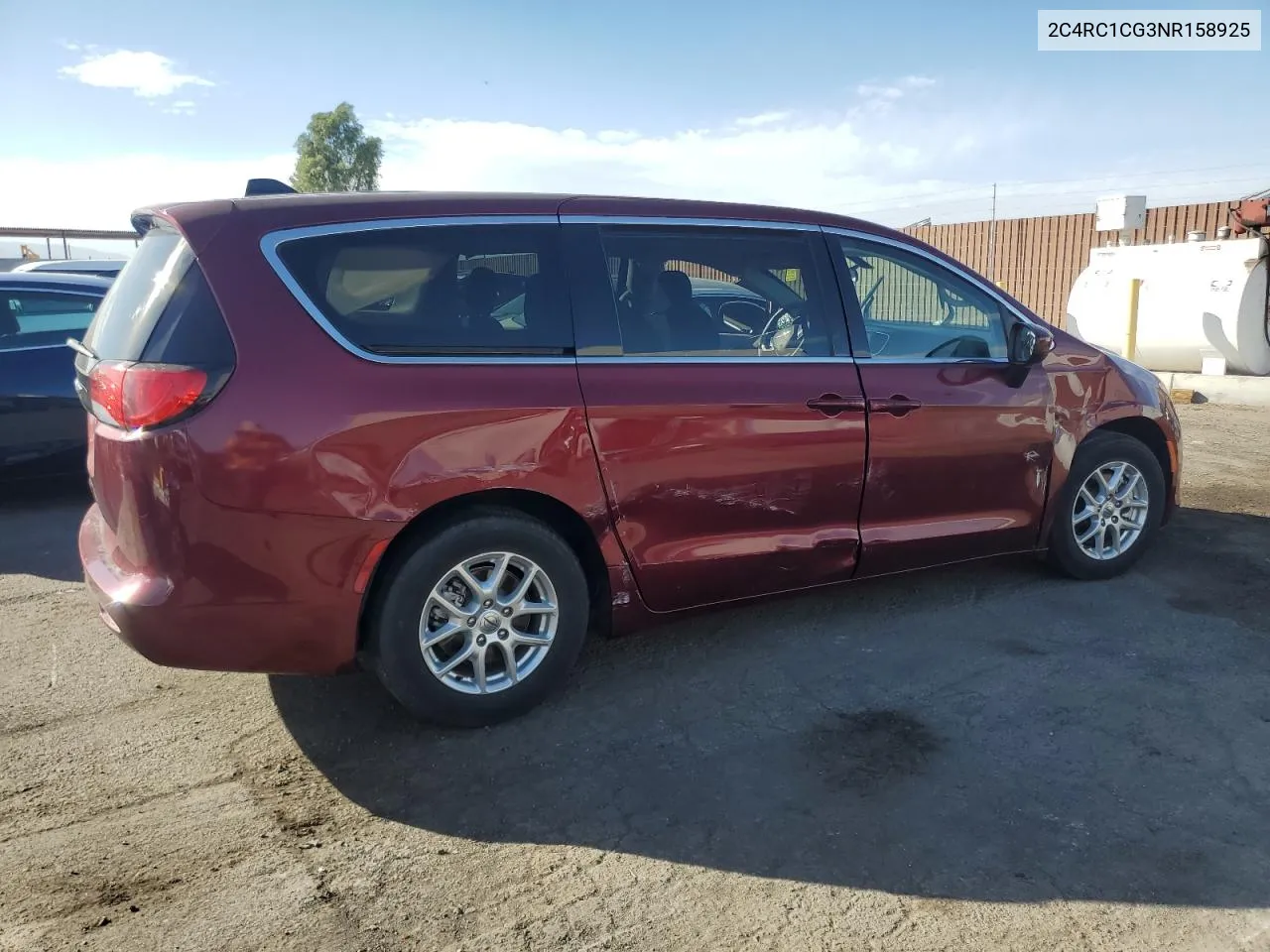 2022 Chrysler Voyager Lx VIN: 2C4RC1CG3NR158925 Lot: 76680524