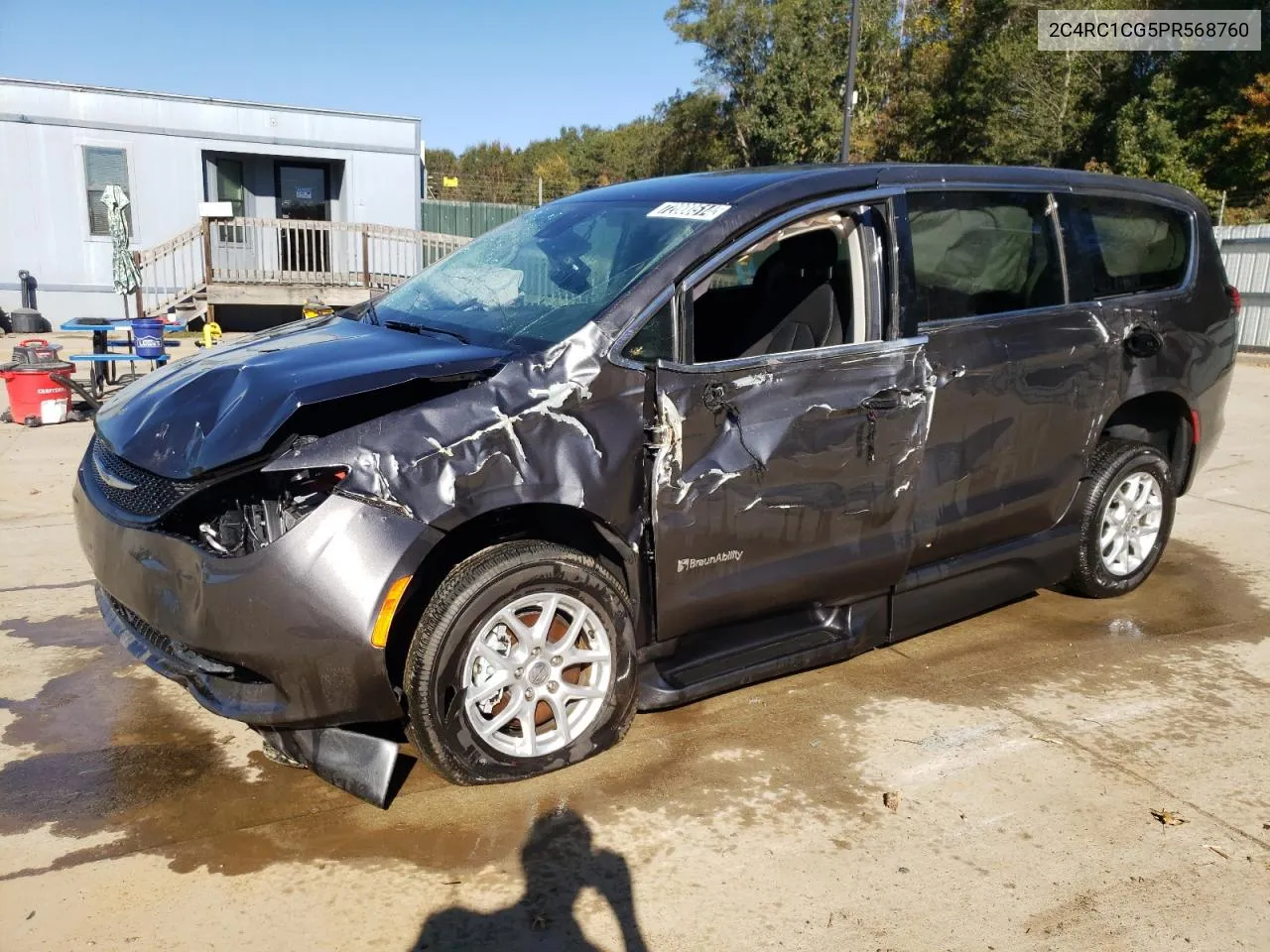 2023 Chrysler Voyager Lx VIN: 2C4RC1CG5PR568760 Lot: 72000514