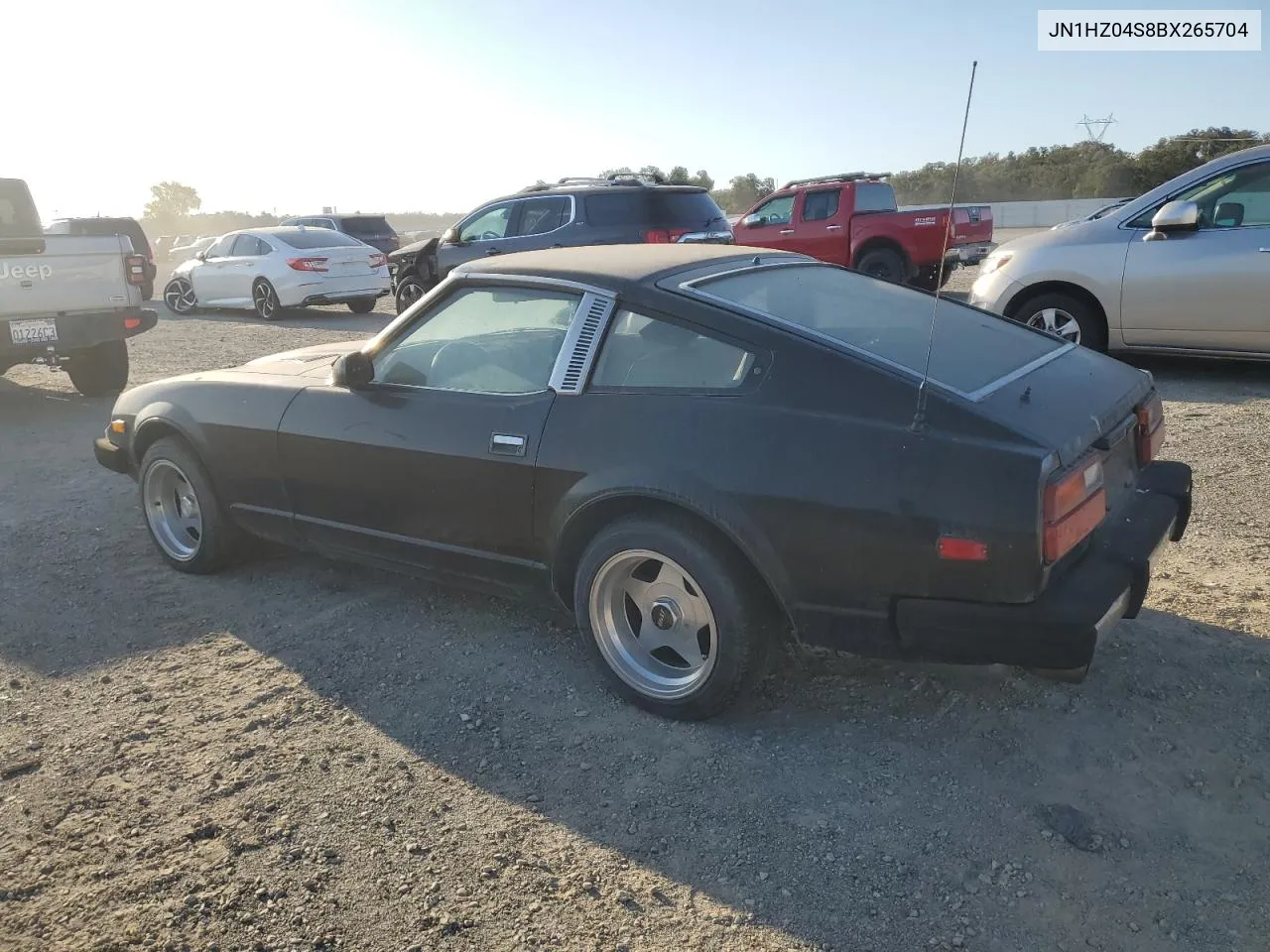 1981 Datsun 280Zx VIN: JN1HZ04S8BX265704 Lot: 71597844