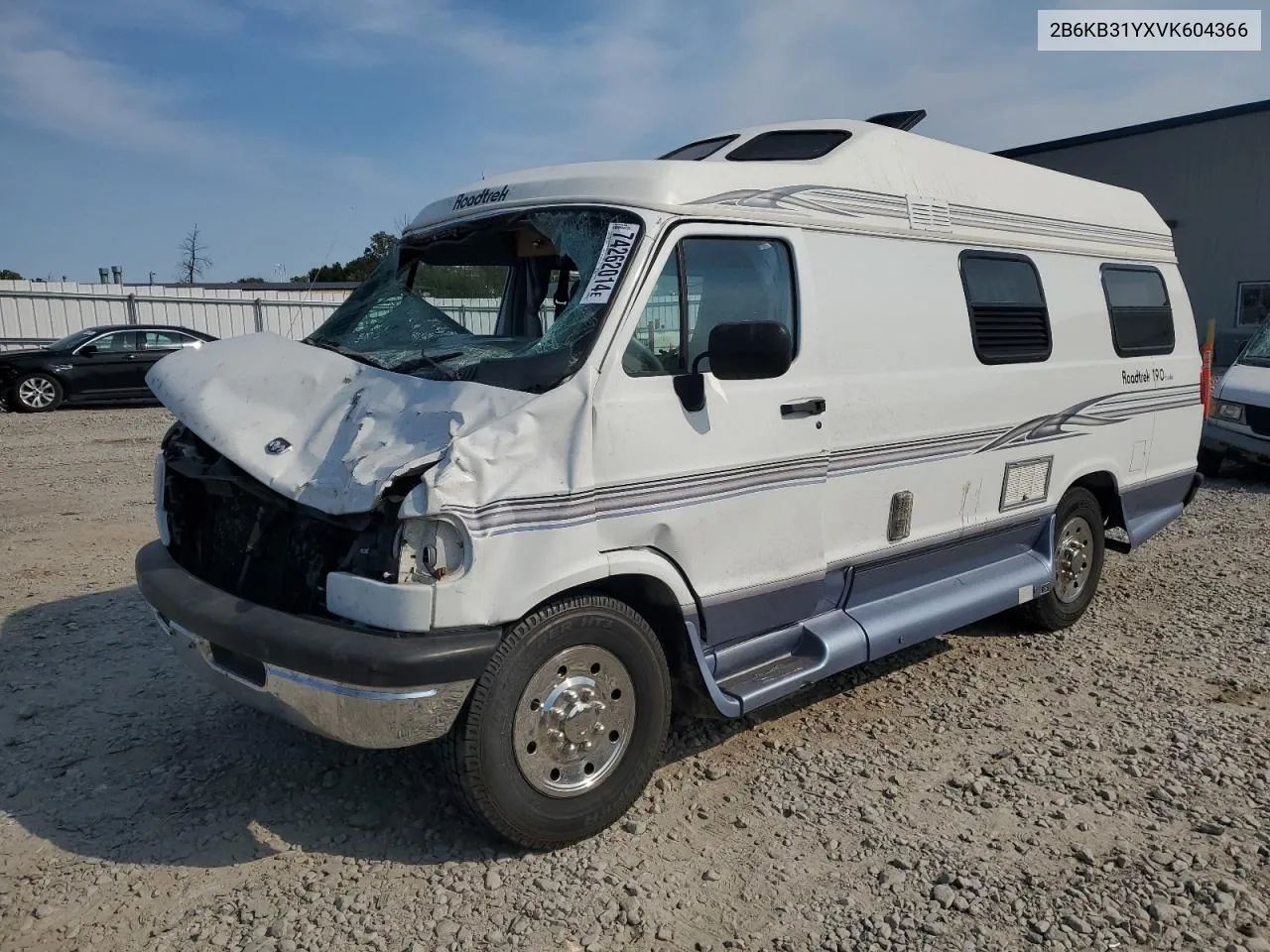 1997 Dodge Ram Van B3500 VIN: 2B6KB31YXVK604366 Lot: 74262014