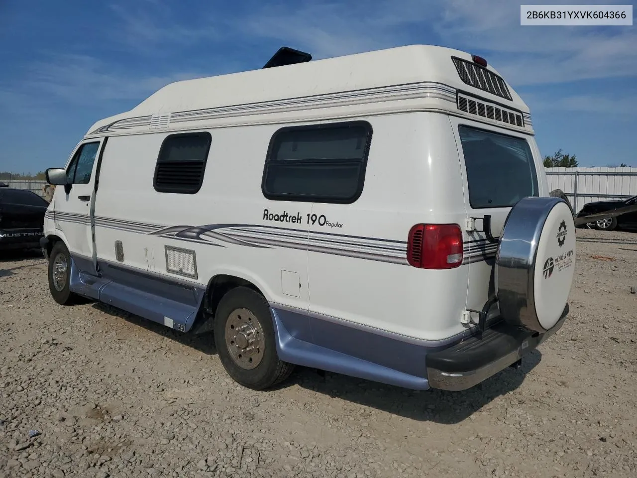 1997 Dodge Ram Van B3500 VIN: 2B6KB31YXVK604366 Lot: 74262014