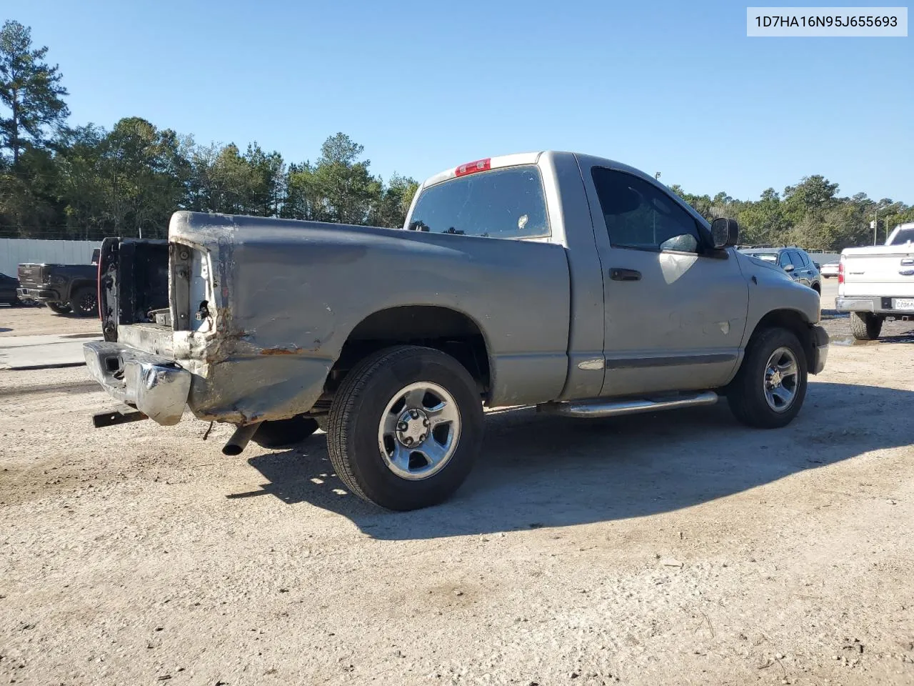 2005 Dodge Ram 1500 St VIN: 1D7HA16N95J655693 Lot: 74787834