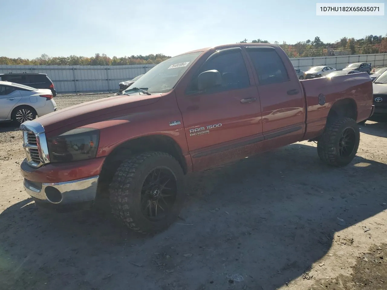 1D7HU182X6S635071 2006 Dodge Ram 1500 St