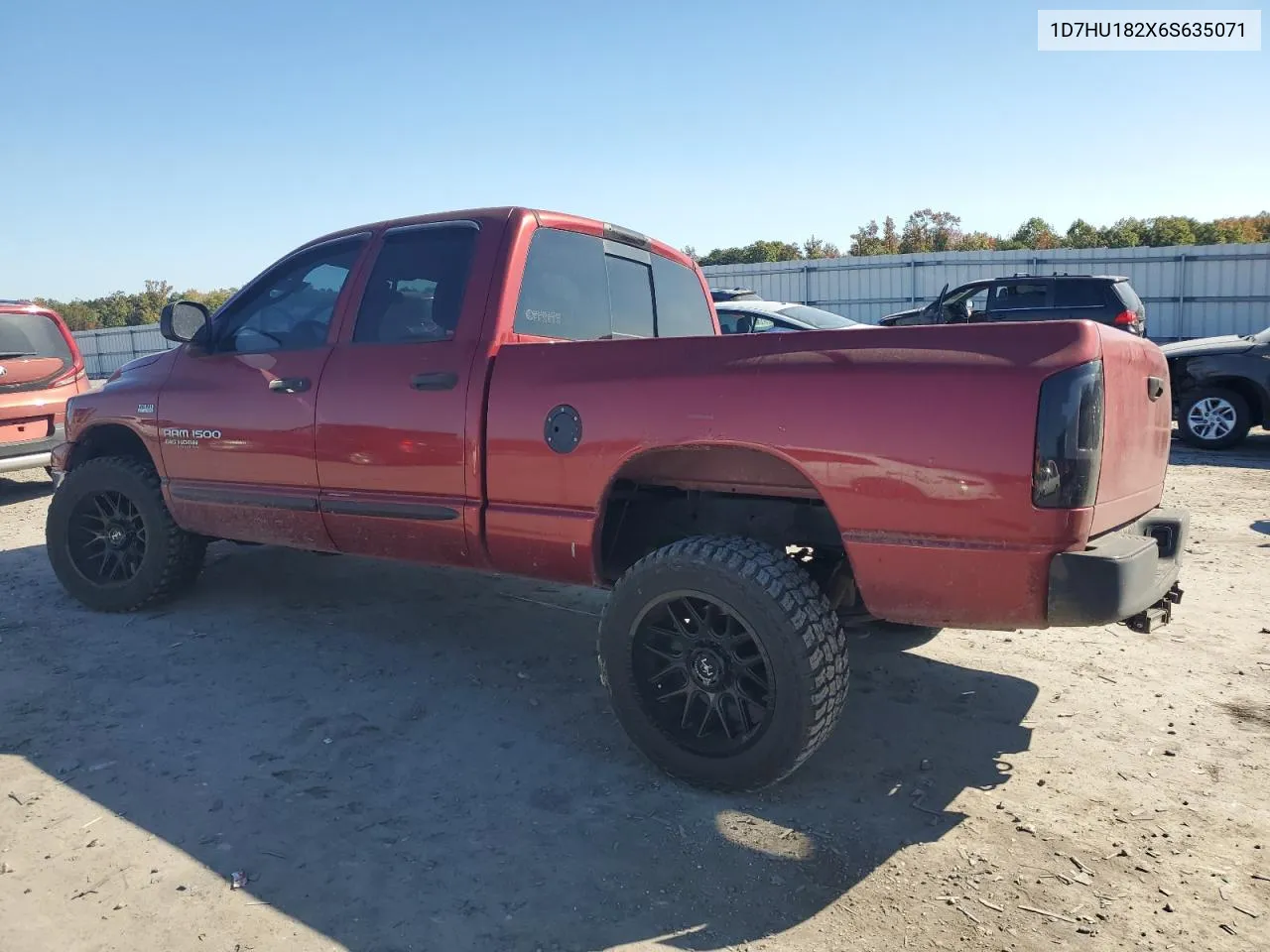 2006 Dodge Ram 1500 St VIN: 1D7HU182X6S635071 Lot: 76485984