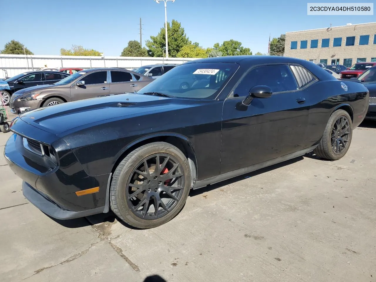 2013 Dodge Challenger Sxt VIN: 2C3CDYAG4DH510580 Lot: 73430424